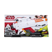 NERF Star Wars Jedi Warriors White Soldiers Sound And Light Soft-Slingshot White Soldier Weapons Launchers Orange Machine