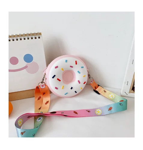 Милая сумка через плечо, небольшая сумка для принцессы, пончик, в западном стиле, популярно в интернете