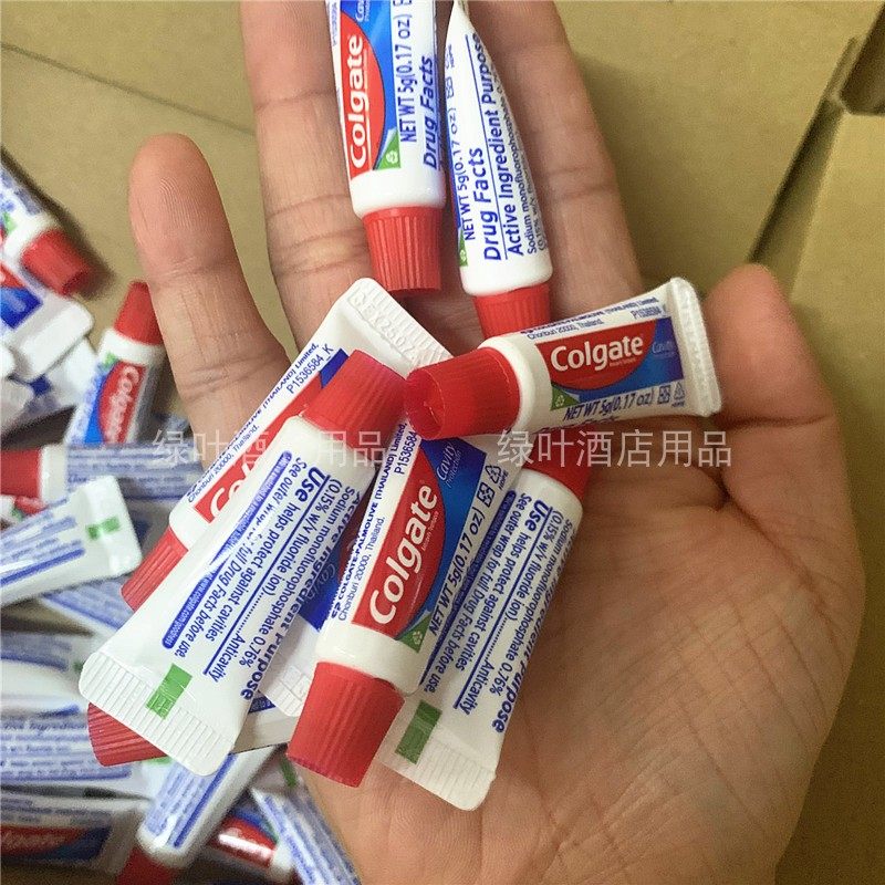 Colgate高露洁一次性牙膏5g薄荷含氟防蛀解析-旅行牙膏-淘宝百科网