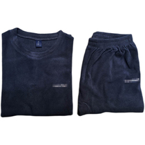 Made in Vietnam mens 100 thickness thermal fleece underwear set