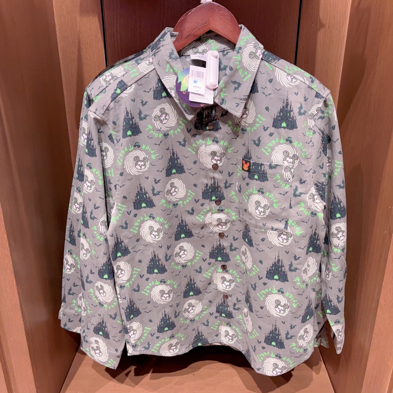 Shanghai Disney Domestic Agent 2026 Halloween Minnie Adult Shirt Jacket