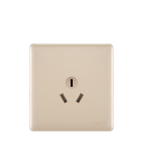 Bull CCTV socket one wall 86-type antenna TV concealed cable TV panel socket G28 white