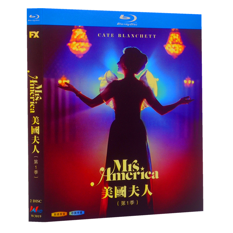 BD Blu-ray US Lady Mrs America 1080P HD Full Edition with subtitled full set