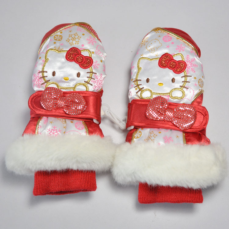 Gants pour fille HELLO KITTY en coton - Ref 2151264 Image 22
