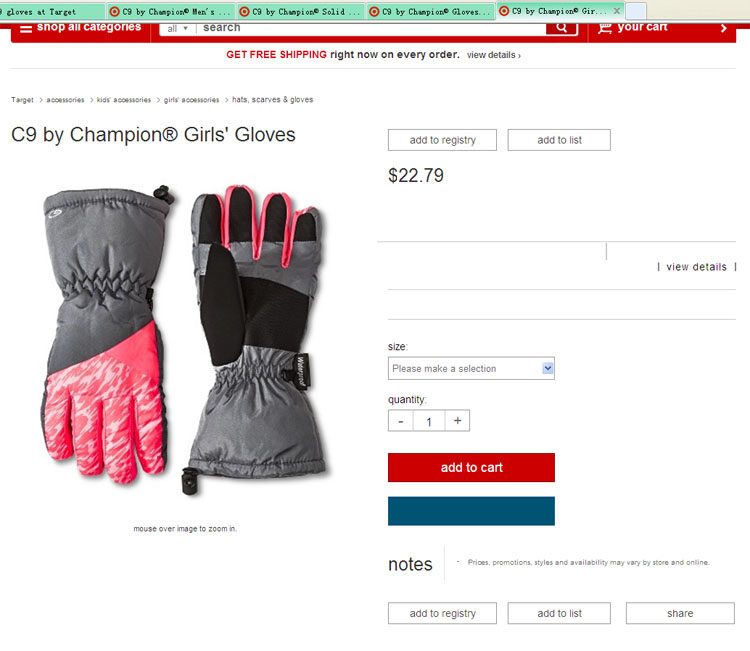 Gants pour fille - Ref 2150398 Image 15