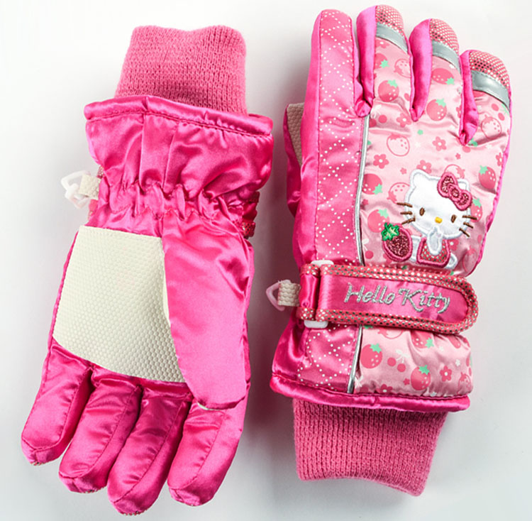 Gants pour fille HELLO KITTY en coton - Ref 2150149 Image 23