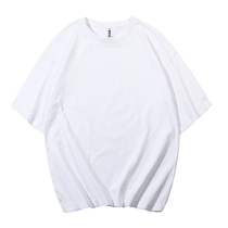 Rainbow Zdyeing Street Trends Loose Pure Cotton Falling Shoulders 50% Sleeves Short Sleeve T Sleeves Diy Customised Imprint Logo