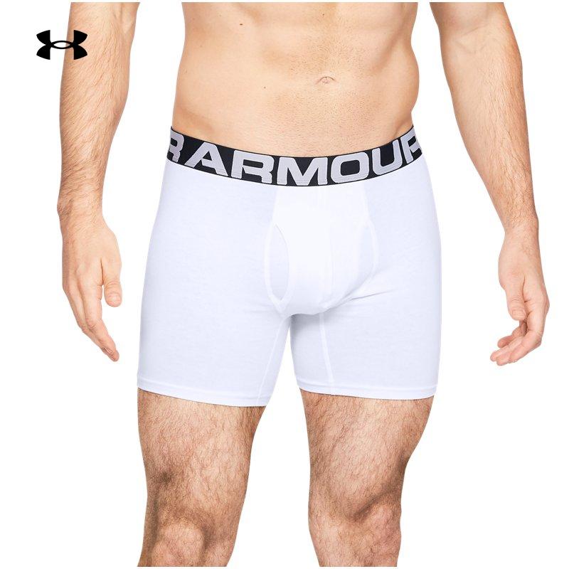 Andema official UA Charged Cotton men's sports casual underwear 3 pack 1327426