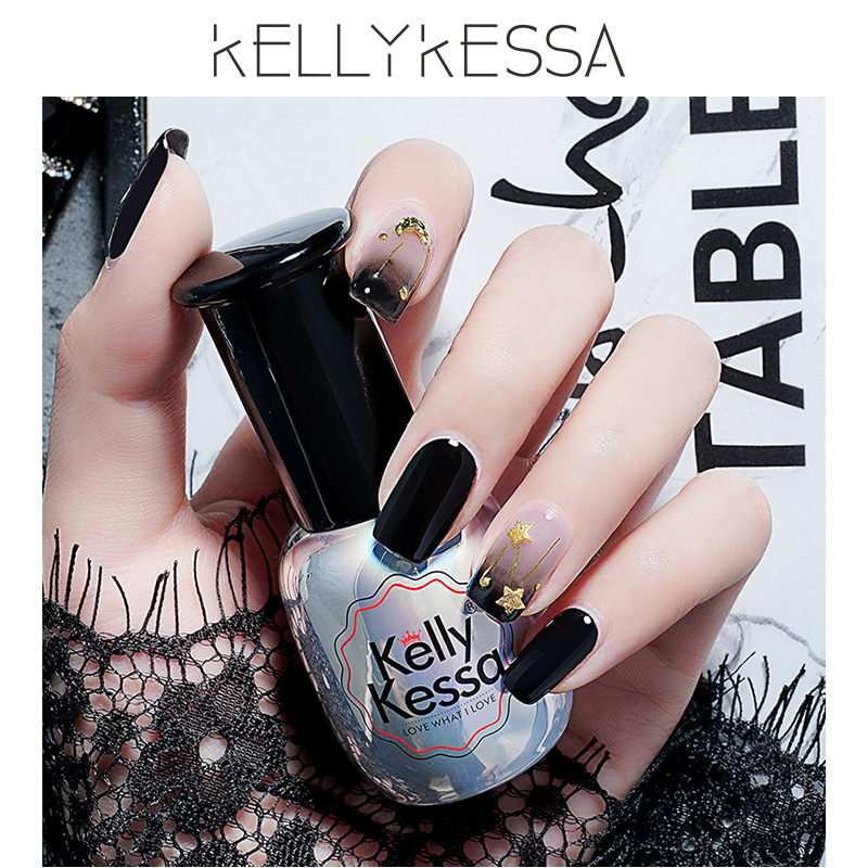KellyKessa Nail Salon Use Barbie Glue Qq Glue Koteidan Glue Nail Polish Glue Transparent Black