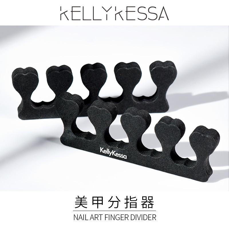 Kellykessa Sponge Finger Separator Cotton Toe Separator Finger and Toe Separator Cotton Nail Polish Manicure Tool 1 Pair Set Kellykessa Sponge Finger Separator Cotton Toe Separator Finger and Toe Separator Cotton Nail Polish Manicure Tool 1 Pair Set