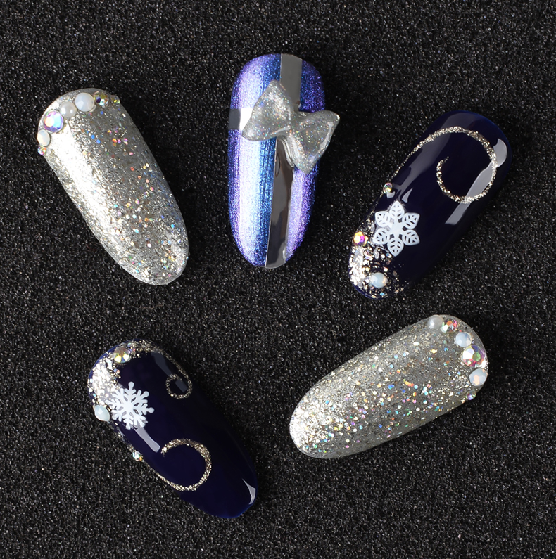 Kellykessa sơn móng tay keo sức khỏe mới màu ngón tay vô vị một màu xanh đậm sapphire màu xanh tắc kè hoa - Sơn móng tay / Móng tay và móng chân sơn móng tay innisfree
