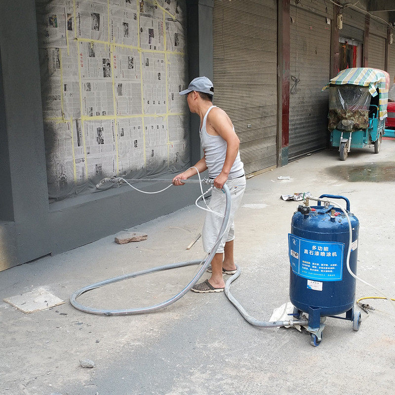 Yako high power multifunctional real stone paint Putty powder spraying machine waterproof arson paint latex paint cement mortar