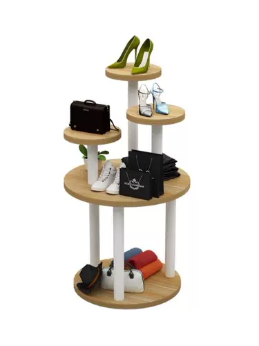 Туфли, сумка, многослойное ювелирное украшение для коммерческого использования, модный круглый стенд для матери и ребенка