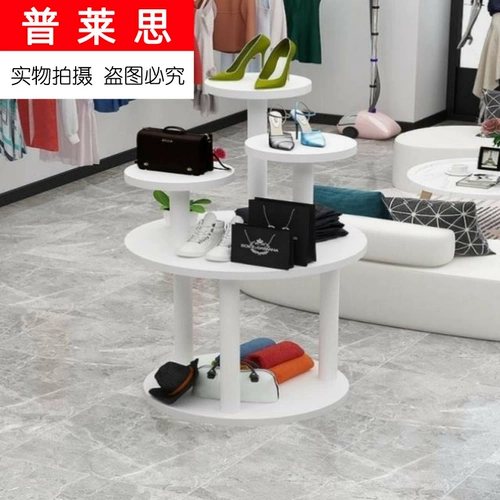 Туфли, сумка, многослойное ювелирное украшение для коммерческого использования, модный круглый стенд для матери и ребенка