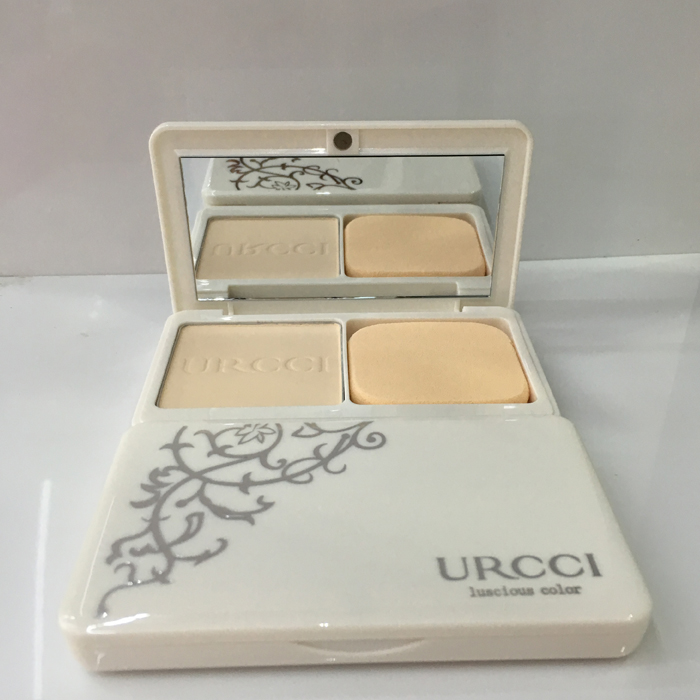 Bánh phấn kép thanh lịch và mượt mà Lasting Makeup concealer kem dưỡng ẩm kiểm soát dầu ướt và khô - Bột nén phấn karadium
