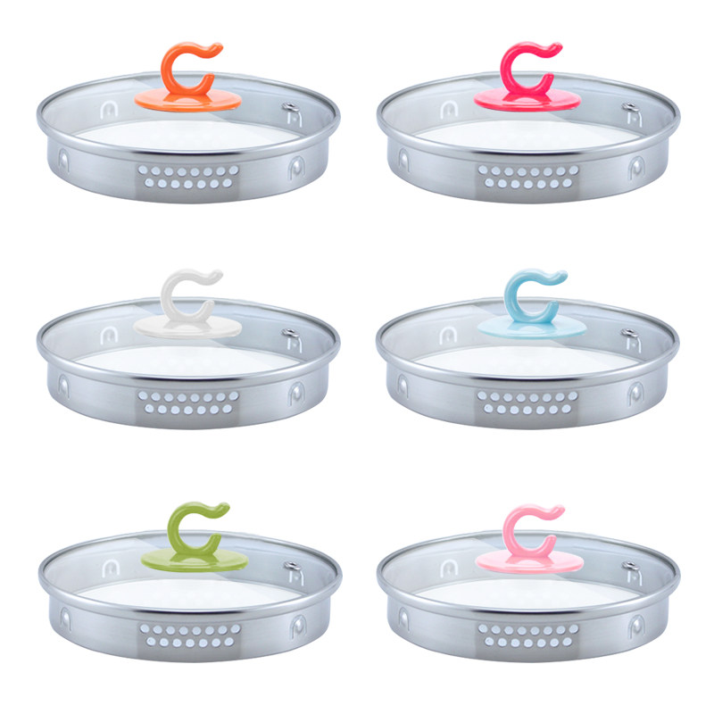 Health pot high borosilicate thickened glass high and low foot tea maker black camellia tea cover