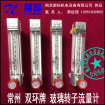 Changzhou double ring rotor flow meter LZB 60-600ML MIN gas analyzer card socket