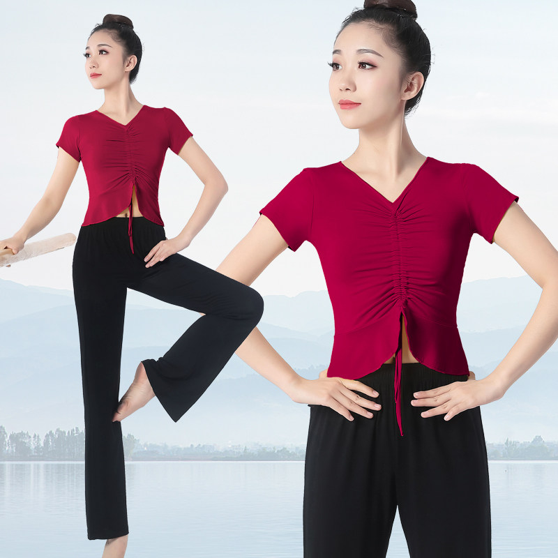 Modal yoga clothing suit female fashion professional high-end modern classical dance clothing practice body sportswear