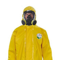 Lakeland EPVC428 Lightweight PVC hooded one-piece chemical protective suit S