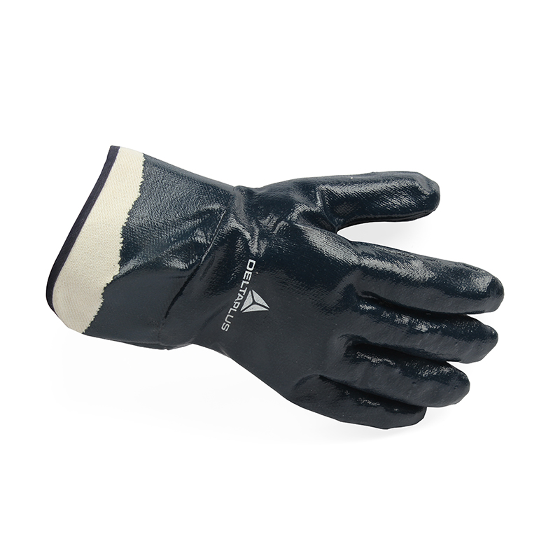 Real Dale Tower Vulcanised Cotton Protection Gloves 201175 Safe Cuffs Heavy BUTADIE-FULL coated gloves NI175