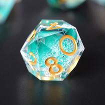 New Products Landscape Resin Running Group Dice Gift Box Suit Table Tours Dragon and Underground City COC Ksuru D20 Thrones