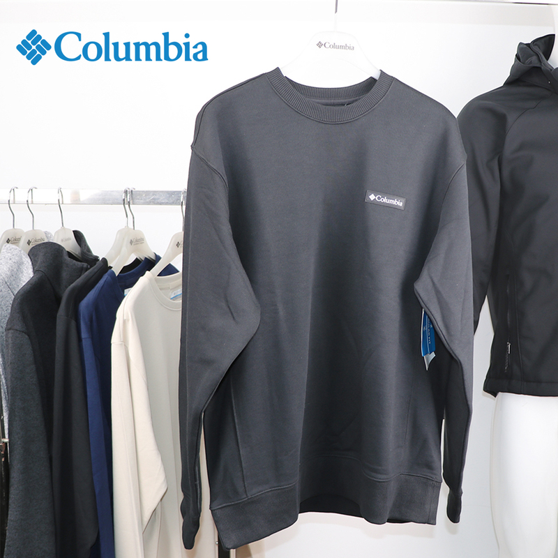 Columbia Men's Outdoor Round Neck Travel Camping Sports Casual Long Sleeve Fleece-Lined Sweatshirt
