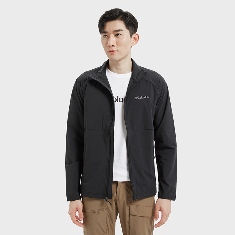 Columbia Columbia Soft Shell Jacket for Men, New Spring and Autumn Outdoor Water-Repellent, Lightweight and Breathable Jacket We1306