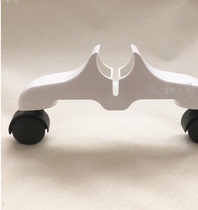 Floor-standing leg carbon fiber support mobile warm household special bracket two-column hydropower accessories radiator