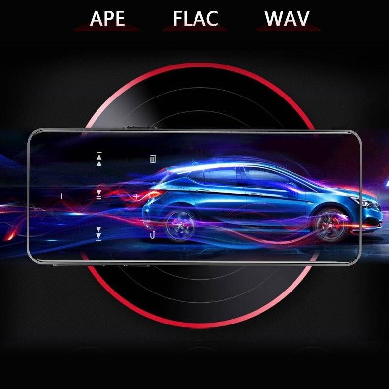 3 học sinh Bluetooth màn hình cảm ứng mỏng walkman nhạc 4 người chơi thẻ điện tử mini bên ngoài - Máy nghe nhạc mp3 