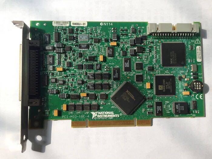 Original Loaded Spot NI PCI-MIO-16E-4 Data Collection Card American Data Card Original