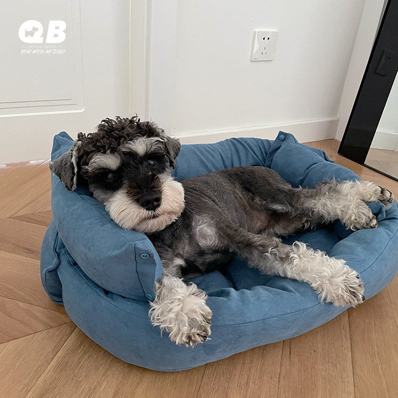 QB Pets Nordic Deep Sleep Kennel Cats Cohorts Bigger than Bear Mattress Nest Four Seasons Universal small Dog Medium Dog