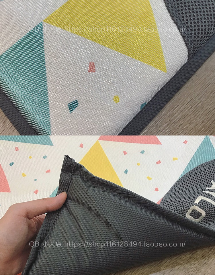 QB pet mat chó mat mát pad mùa hè tổ pad bốn mùa phổ mat mat lụa ngủ mat in mèo mat - Cat / Dog hàng ngày Neccessities Bát ăn inox cho chó