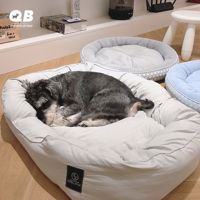 Exit Japan Tail Autumn Winter Dog Nest Down Cotton Wool Nest Warm Nordic Ins Snowneri Teddy Season Nest Cushion Bed