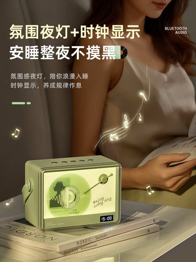 Bluetooth Speaker Home Karaoke Wireless Microphone Integrated Singing Speaker 2025 New Model Family Ktv for Children