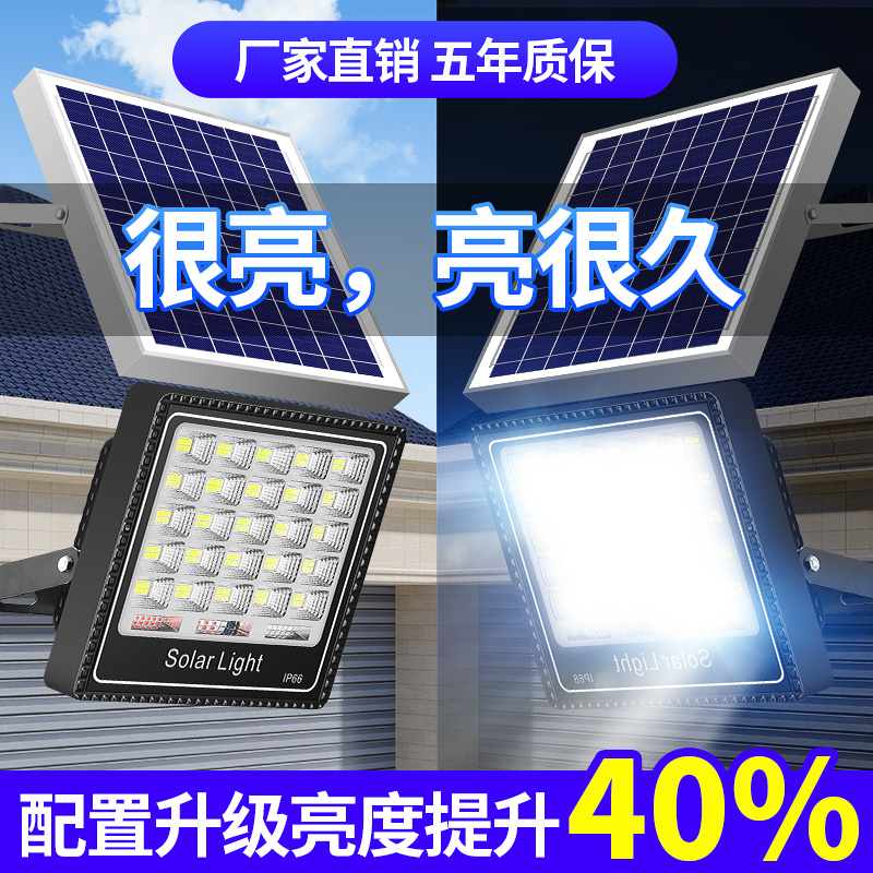 Solar outdoor garden lights New rural indoor home lighting super bright high power waterproof induction new street lights
