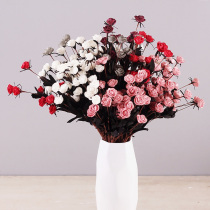 Simulation flower small rose bouquet art home living room simulation juan flower fake flower decoration decoration decoration crafts