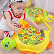 Gopher childrens toys Early childhood puzzle early education 1 a 2-year-old female baby Tapping boy enlightenment brain multi-function