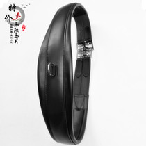 Integrated saddle belly strap English saddle front belly strap integrated saddle universal leather belly belt equestrian horse equipment accessories