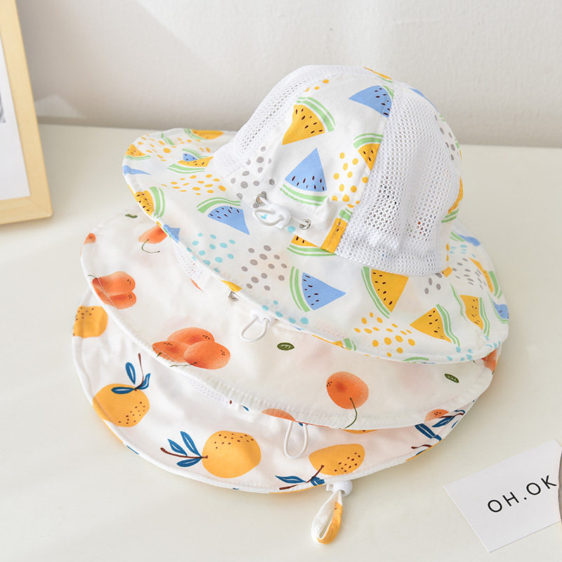 Sun hat Women's children Baby sun hat Sun Hat Women Bao Anti Hat Girl Hat One Year Old Kid Hat Girl Summer Fisherman Hat