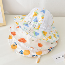 Sun hat Womens children Baby sun hat Sun Hat Women Bao Defense cap One year old Child hat girl Summer fisherman hat