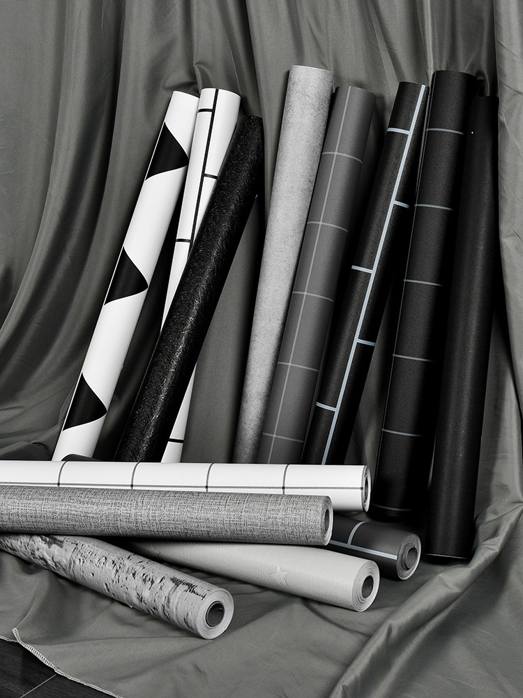 Wall revamp Ugly God Nordic Wind Self-adhesive Wall sticker bedroom Living room Home Moisture can scrub headboard wallpaper