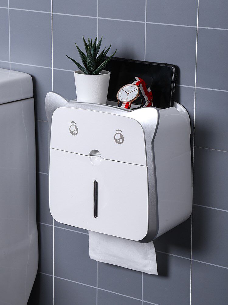 Toilet paper towel hanging case paper towels toilet paper toilet paper toilet paper box light lavish make-up room paper towel box Advanced senses double layer