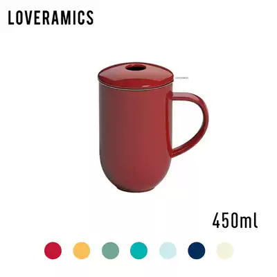 Loveramics love pottery ProTea 450ml tea cup ceramic with lid filter tea compartment tea cup office