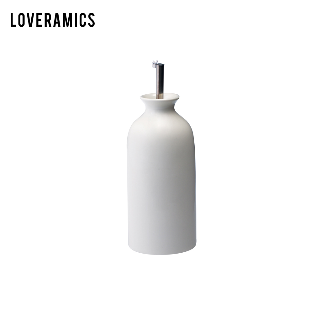 Loveramics love Mrs Beginner 's mind + 500 ml small ceramic leakproof vinegar bottle capped household kitchen utensils and appliances