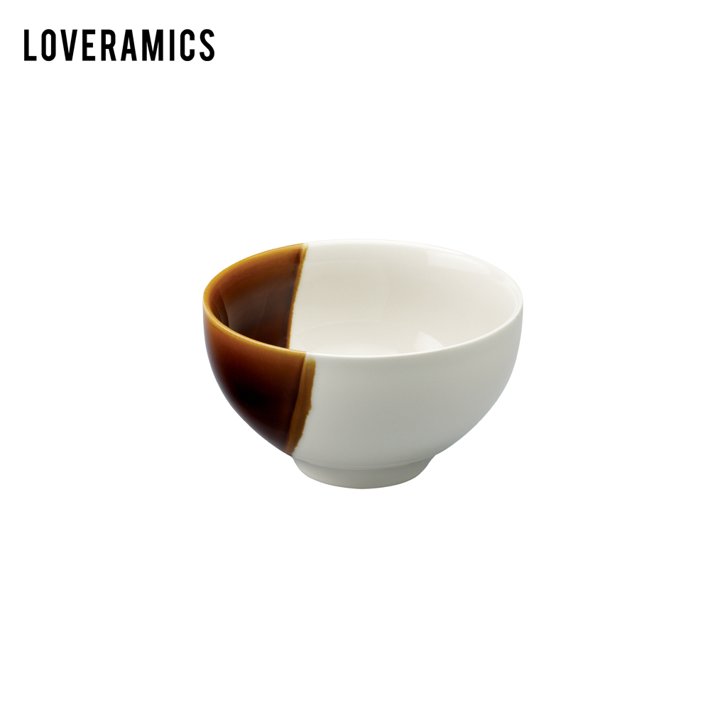 Loveramics love Mrs Tang sancai 15 cm soup bowl pull rainbow such use salad bowl (caramel color)