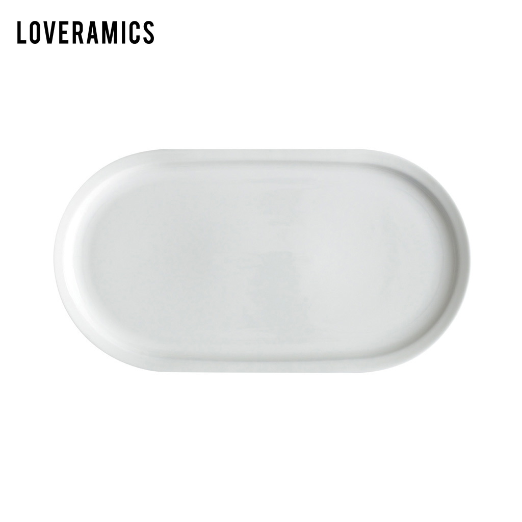 Loveramics love Mrs Er - go! Fashion 37 cm series fish plate (white)