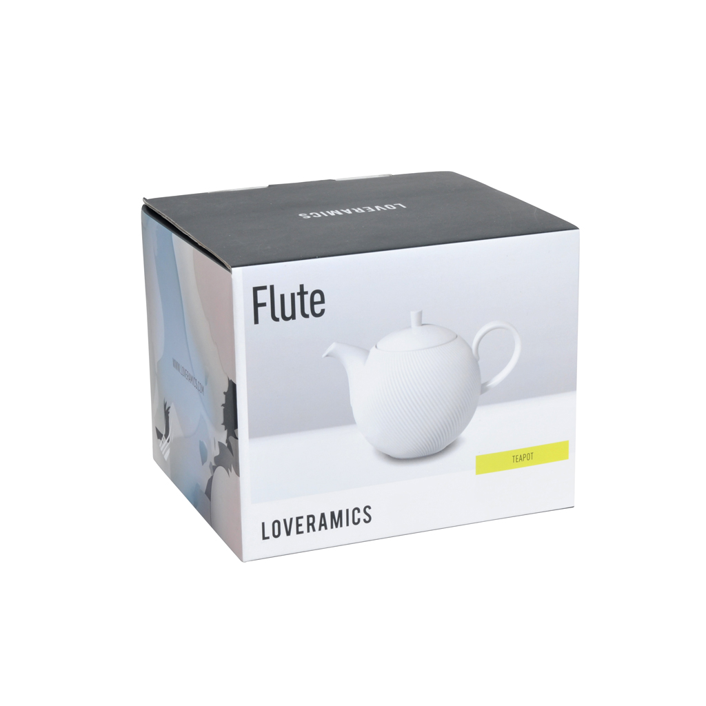 Loveramics love Mrs White jade ipads China 600 ml teapot (White)