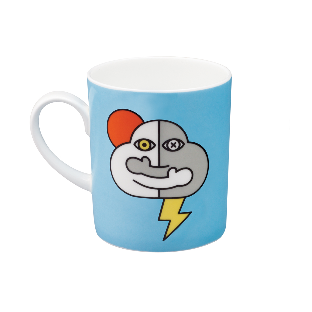 Loveramics love June I love mark cup three 380 ml ipads porcelain cup of milk tea cup cup (H & C)