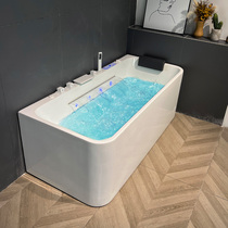 Acrylic bathtub home adult small apartment independent Japanese smart surf massage constant temperature constant temperature heating square