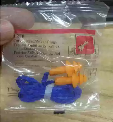 1270 noise-proof earplugs Christmas tree silicone belt earplugs sleeping swimming washable